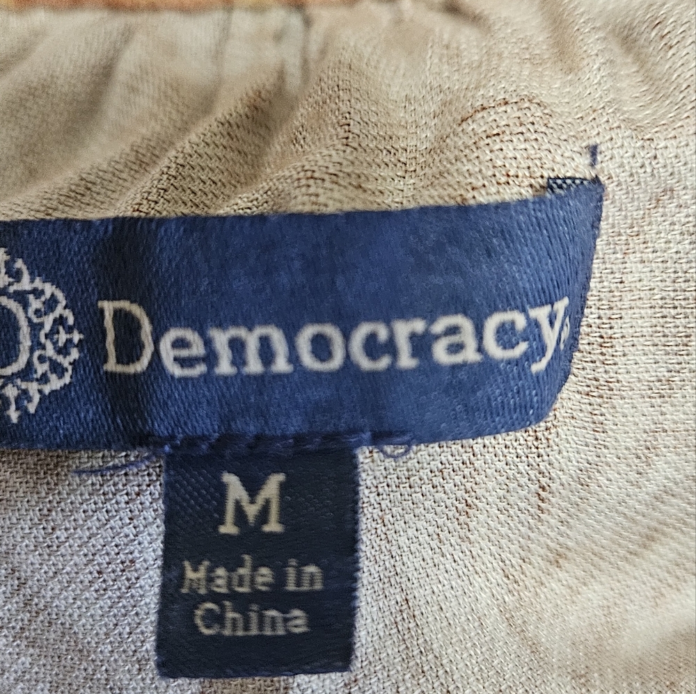 Democracy Rust Patterned Dress - image 5